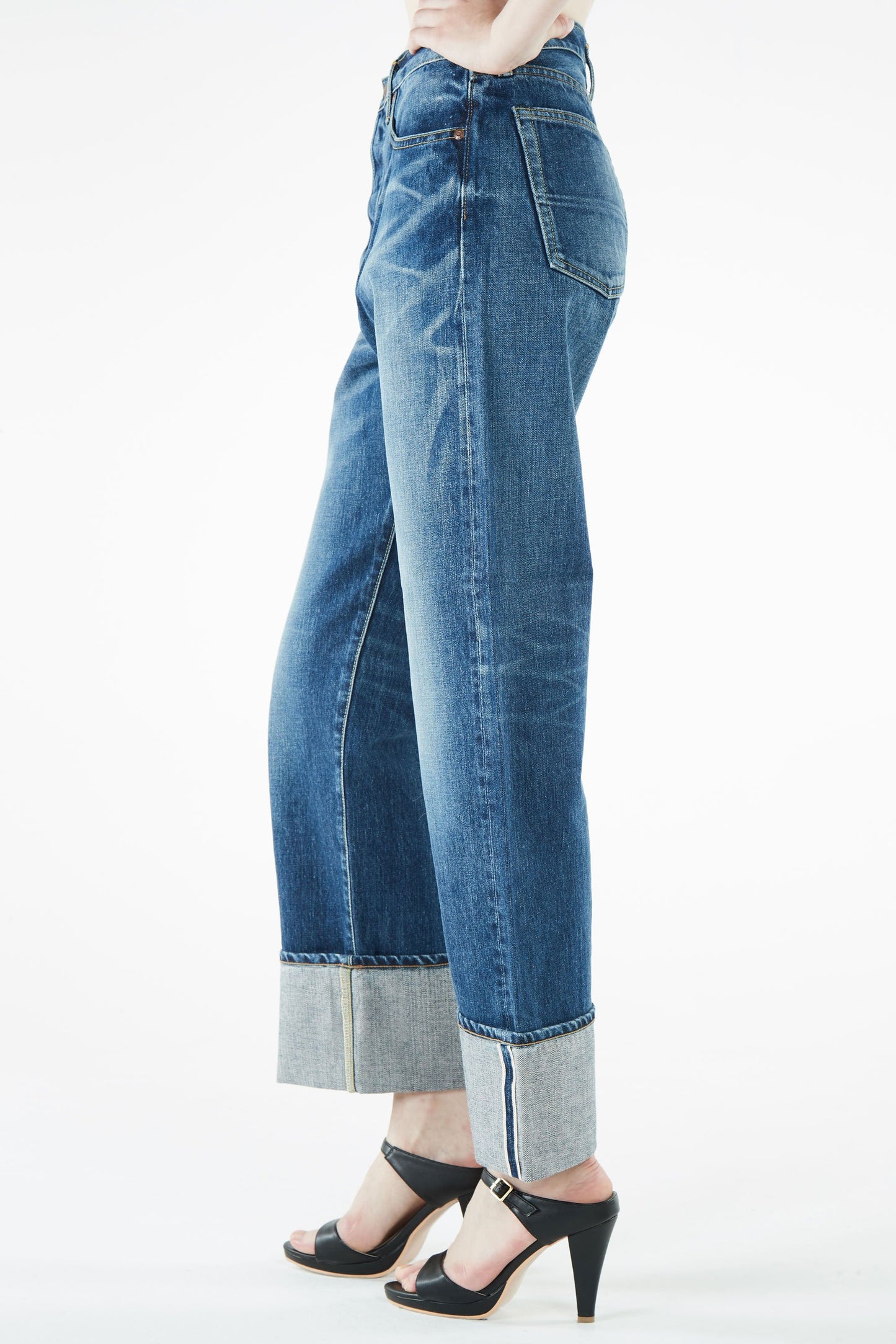 High Waist Straight Boyfriend MD
