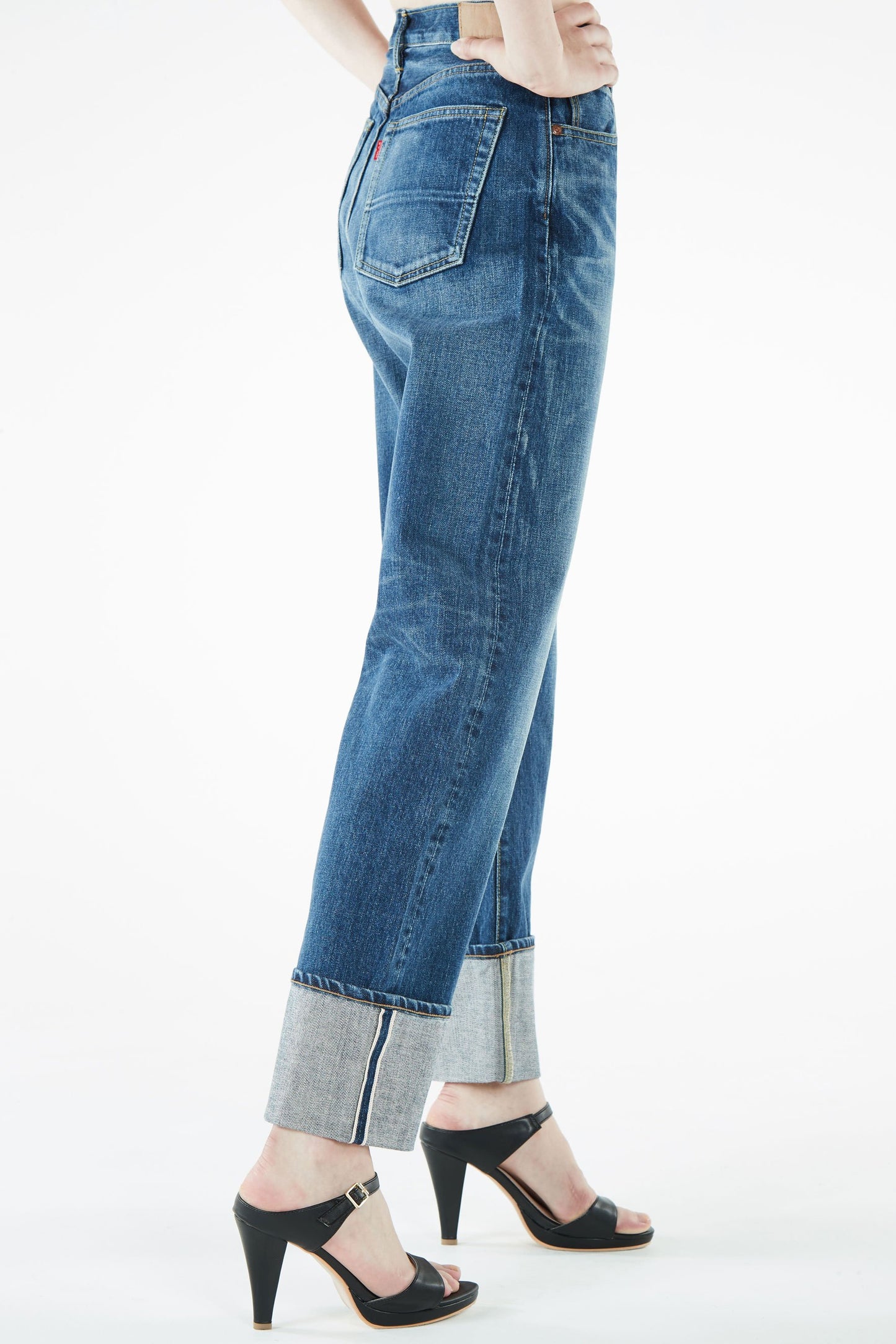 High Waist Straight Boyfriend MD