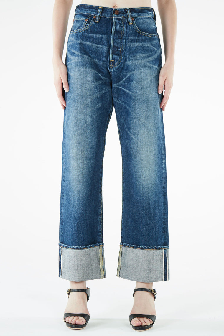 Citizens of Humanity Reese Cuffed Straight-Leg Jeans