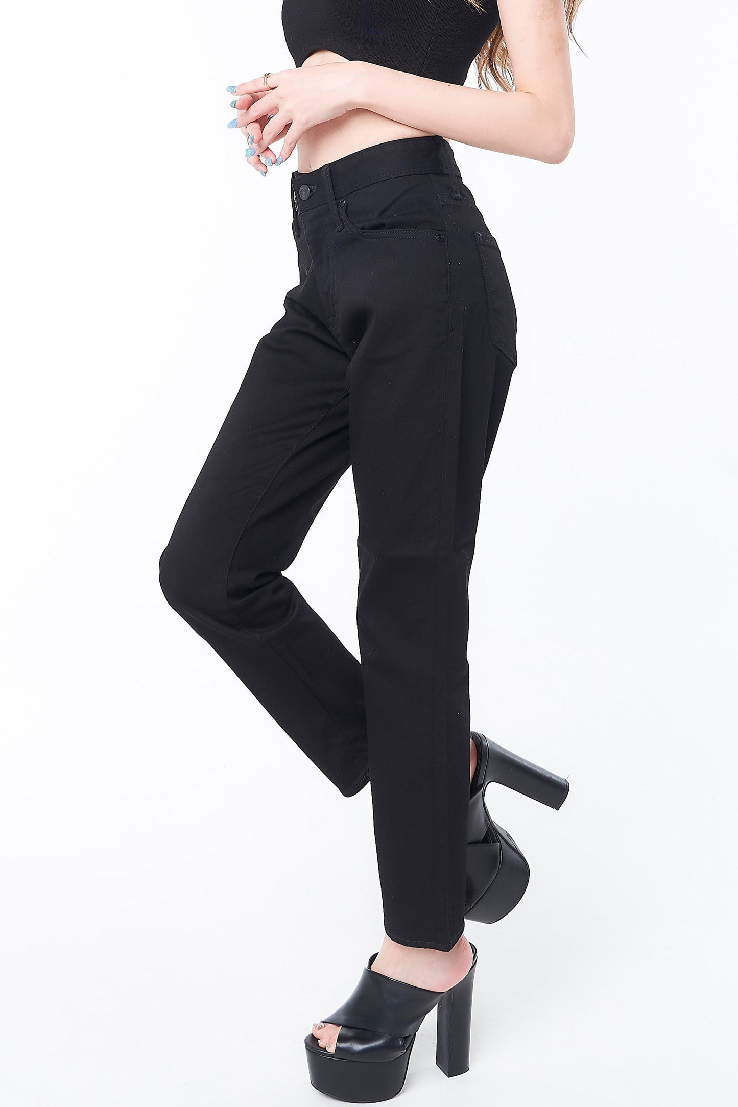 Resort Tapered Girlfriend Black