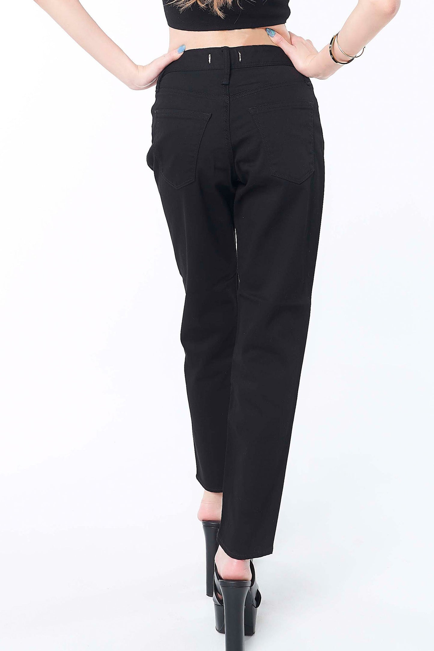 Resort Tapered Girlfriend Black